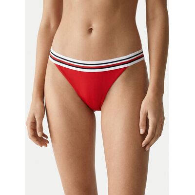 Tommy Hilfiger Dół od bikini Cheeky UW0UW06354 Czerwony L Czerwony Damskie Tommy Hilfiger Dół od bikini Cheeky UW0UW06354 Czerwony L Czerwony Damskie