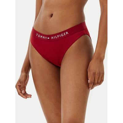 Tommy Hilfiger Dół od bikini UW0UW04120 Czerwony S Czerwony Damskie Tommy Hilfiger Dół od bikini UW0UW04120 Czerwony S Czerwony Damskie
