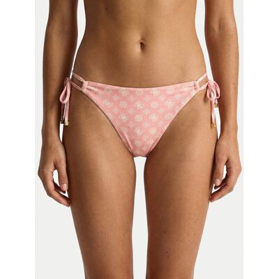 Guess Dół od bikini E6GO06 MC04R Różowy S Różowy Damskie Guess Dół od bikini E6GO06 MC04R Różowy S Różowy Damskie
