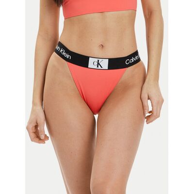 Calvin Klein Swimwear Dół od bikini KW0KW02351 Koralowy XL Koralowy Damskie Calvin Klein Swimwear Dół od bikini KW0KW02351 Koralowy XL Koralowy Damskie