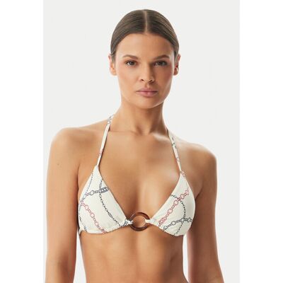 Tommy Hilfiger Góra od bikini UW0UW06393 Biały XS Biały Damskie Tommy Hilfiger Góra od bikini UW0UW06393 Biały XS Biały Damskie