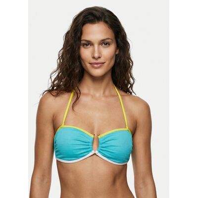 Seafolly Góra od bikini Beach Bound 31283-072 Turkusowy 12 Turkusowy Damskie Seafolly Góra od bikini Beach Bound 31283-072 Turkusowy 12 Turkusowy Damskie