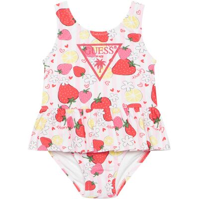 Guess Strój kąpielowy A6GZ00 MC052 Różowy jasny 12M Różowy jasny Dziewczynka Guess Strój kąpielowy A6GZ00 MC052 Różowy jasny 12M Różowy jasny Dziewczynka