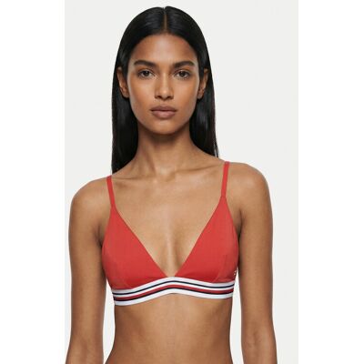 Tommy Hilfiger Góra od bikini Cheeky UW0UW06350 Czerwony XS Czerwony Damskie Tommy Hilfiger Góra od bikini Cheeky UW0UW06350 Czerwony XS Czerwony Damskie