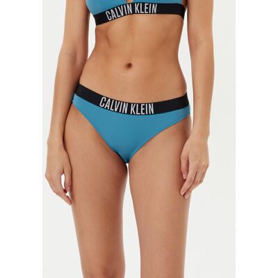 Calvin Klein Swimwear Dół od bikini KW0KW02856 Niebieski S Niebieski Damskie Calvin Klein Swimwear Dół od bikini KW0KW02856 Niebieski S Niebieski Damskie