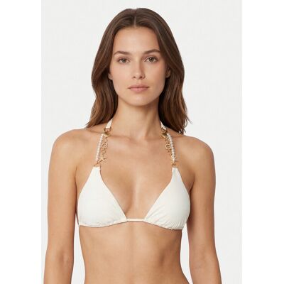 Guess Góra od bikini E6GJ00 KF412 Biały XS Biały Damskie Guess Góra od bikini E6GJ00 KF412 Biały XS Biały Damskie