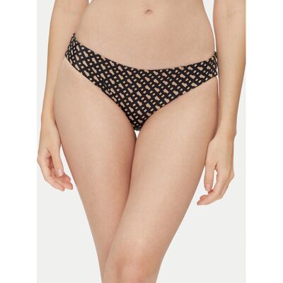 Boss Dół od bikini Bb Monogram 50535285 Czarny Regular Fit S Czarny Damskie Boss Dół od bikini Bb Monogram 50535285 Czarny Regular Fit S Czarny Damskie