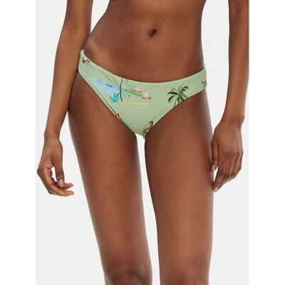 Seafolly Dół od bikini Isla Palm 40426-216 Zielony 8 Zielony Damskie Seafolly Dół od bikini Isla Palm 40426-216 Zielony 8 Zielony Damskie