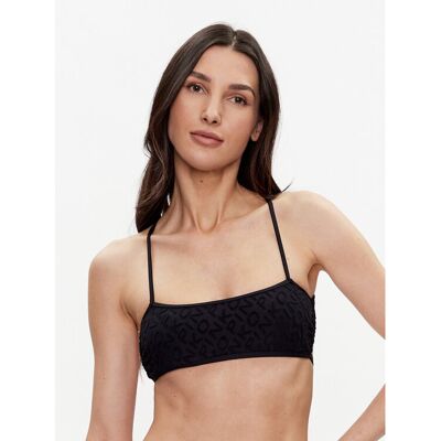 Pinko Góra od bikini Fuga 101019 A0RZ Czarny S Czarny Damskie Pinko Góra od bikini Fuga 101019 A0RZ Czarny S Czarny Damskie