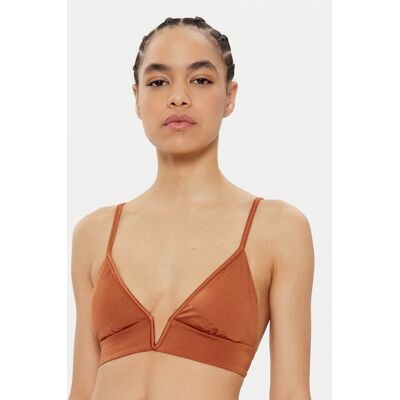 Maaji Góra od bikini Satin Umber Parade PT3189SLG007 Brązowy XL Brązowy Damskie Maaji Góra od bikini Satin Umber Parade PT3189SLG007 Brązowy XL Brązowy Damskie