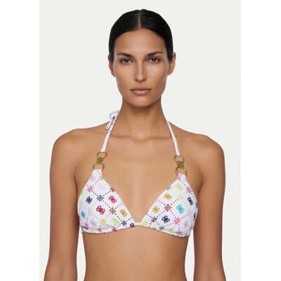 Guess Góra od bikini E6GJ37 MC04R Biały S Biały Damskie Guess Góra od bikini E6GJ37 MC04R Biały S Biały Damskie