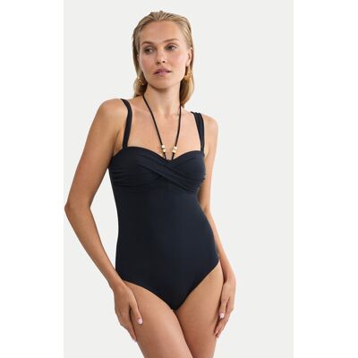 Triumph Strój kąpielowy Summer Twist OPD 01 10226488 Czarny 46B Czarny Damskie Triumph Strój kąpielowy Summer Twist OPD 01 10226488 Czarny 46B Czarny Damskie