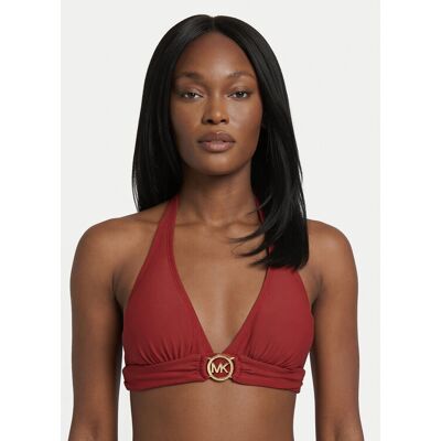 MICHAEL Michael Kors Góra od bikini MM7M275 Czerwony S Czerwony Damskie MICHAEL Michael Kors Góra od bikini MM7M275 Czerwony S Czerwony Damskie