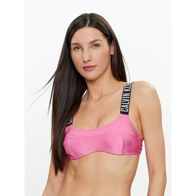 Calvin Klein Swimwear Góra od bikini KW0KW02389 Różowy XS Różowy Damskie Calvin Klein Swimwear Góra od bikini KW0KW02389 Różowy XS Różowy Damskie