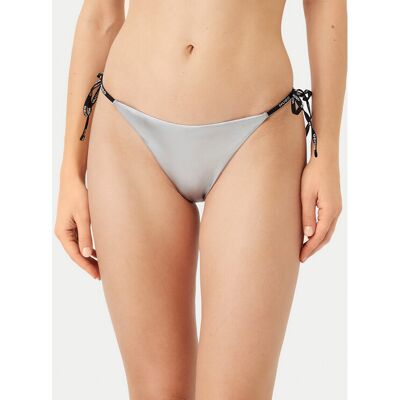 HUGO Dół od bikini Pure 50535235 Srebrny S Srebrny Damskie HUGO Dół od bikini Pure 50535235 Srebrny S Srebrny Damskie