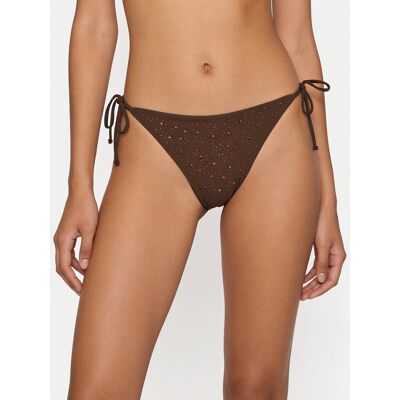 Guess Dół od bikini E6GO21 MC040 Brązowy M Brązowy Damskie Guess Dół od bikini E6GO21 MC040 Brązowy M Brązowy Damskie