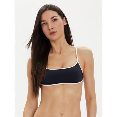 Tommy Hilfiger Góra od bikini UW0UW05238 Granatowy L Granatowy Damskie Tommy Hilfiger Góra od bikini UW0UW05238 Granatowy L Granatowy Damskie
