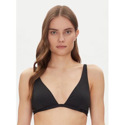 Calvin Klein Swimwear Góra od bikini Fixed Triangle-Rp KW0KW02844 Czarny XS Czarny Damskie Calvin Klein Swimwear Góra od bikini Fixed Triangle-Rp KW0KW02844 Czarny XS Czarny Damskie