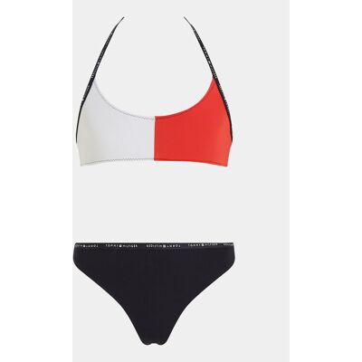 Tommy Hilfiger Strój kąpielowy UG0UG00718 Biały 14_16Y Biały Dziewczynka Tommy Hilfiger Strój kąpielowy UG0UG00718 Biały 14_16Y Biały Dziewczynka