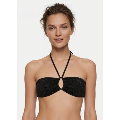 Guess Góra od bikini E6GJ35 MC040 Czarny S Czarny Damskie Guess Góra od bikini E6GJ35 MC040 Czarny S Czarny Damskie