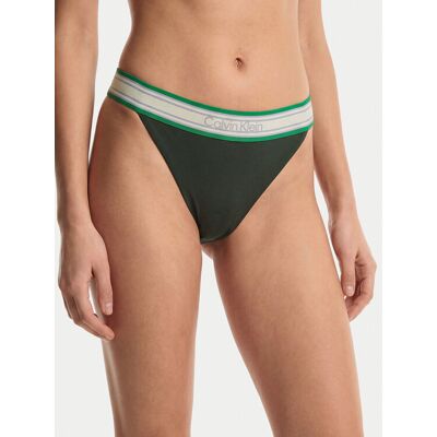 Calvin Klein Swimwear Dół od bikini LV00Q61104 Zielony ciemny XS Zielony ciemny Damskie Calvin Klein Swimwear Dół od bikini LV00Q61104 Zielony ciemny XS Zielony ciemny Damskie