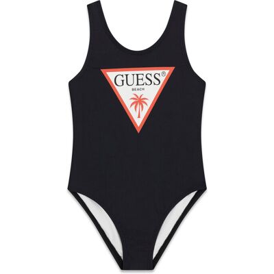 Guess Strój kąpielowy J6GZ33 KCA60 Czarny 4Y Czarny Dziewczynka Guess Strój kąpielowy J6GZ33 KCA60 Czarny 4Y Czarny Dziewczynka