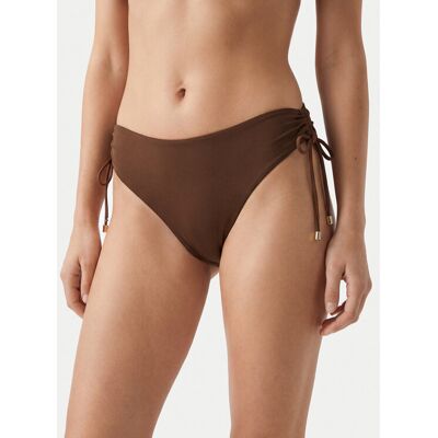 Max Mara Beachwear Dół od bikini Sandra 2616821229 Brązowy ciemny III Brązowy ciemny Damskie Max Mara Beachwear Dół od bikini Sandra 2616821229 Brązowy ciemny III Brązowy ciemny Damskie