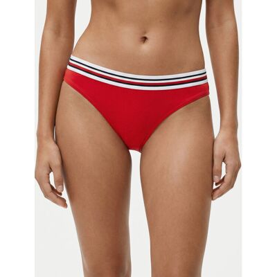 Tommy Hilfiger Dół od bikini UW0UW06355 Czerwony XS Czerwony Damskie Tommy Hilfiger Dół od bikini UW0UW06355 Czerwony XS Czerwony Damskie