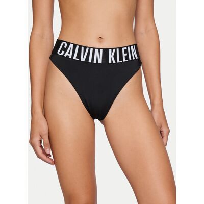 Calvin Klein Swimwear Dół od bikini LV00Q61189 Czarny XS Czarny Damskie Calvin Klein Swimwear Dół od bikini LV00Q61189 Czarny XS Czarny Damskie