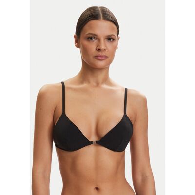 Calvin Klein Swimwear Góra od bikini LV00Q61239 Czarny S Czarny Damskie Calvin Klein Swimwear Góra od bikini LV00Q61239 Czarny S Czarny Damskie