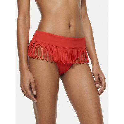 Banana Moon Dół od bikini Nila Fringes LSE62 Pomarańczowy S Pomarańczowy Damskie Banana Moon Dół od bikini Nila Fringes LSE62 Pomarańczowy S Pomarańczowy Damskie