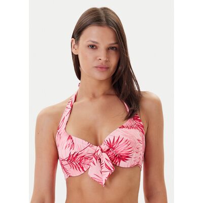 Liu Jo Beachwear Góra od bikini VA5191 J6448 Różowy 1B Różowy Damskie Liu Jo Beachwear Góra od bikini VA5191 J6448 Różowy 1B Różowy Damskie