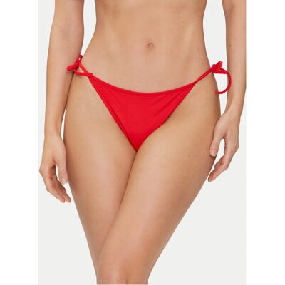 Calvin Klein Swimwear Dół od bikini KW0KW02431 Czerwony M Czerwony Damskie Calvin Klein Swimwear Dół od bikini KW0KW02431 Czerwony M Czerwony Damskie