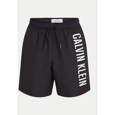 Calvin Klein Swimwear Szorty kąpielowe KV0KV00053 Czarny Regular Fit 10_12Y Czarny Chłopiec Calvin Klein Swimwear Szorty kąpielowe KV0KV00053 Czarny Regular Fit 10_12Y Czarny Chłopiec