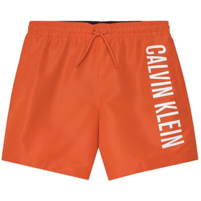 Calvin Klein Swimwear Szorty kąpielowe KV0KV00053 Czerwony Regular Fit 12_14Y Czerwony Chłopiec Calvin Klein Swimwear Szorty kąpielowe KV0KV00053 Czerwony Regular Fit 12_14Y Czerwony Chłopiec