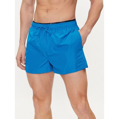 Calvin Klein Swimwear Szorty kąpielowe KM0KM00947 Niebieski Regular Fit M Niebieski Męskie Calvin Klein Swimwear Szorty kąpielowe KM0KM00947 Niebieski Regular Fit M Niebieski Męskie