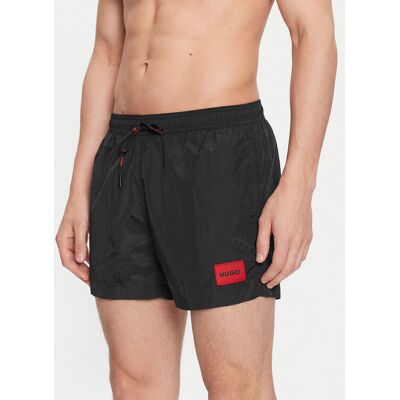 Hugo Szorty kąpielowe Dominica 50493450 Czarny Regular Fit M Czarny Męskie Hugo Szorty kąpielowe Dominica 50493450 Czarny Regular Fit M Czarny Męskie