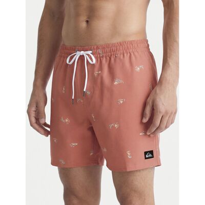 Quiksilver Szorty kąpielowe Stretch Printed Volley 16 EQYJV04217 Różowy Regular Fit XXL Różowy Męskie Quiksilver Szorty kąpielowe Stretch Printed Volley 16 EQYJV04217 Różowy Regular Fit XXL Różowy Męskie