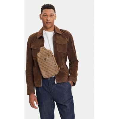 Guess Saszetka HMMILO P5226 Brązowy NOSIZE Brązowy Męskie Guess Saszetka HMMILO P5226 Brązowy NOSIZE Brązowy Męskie