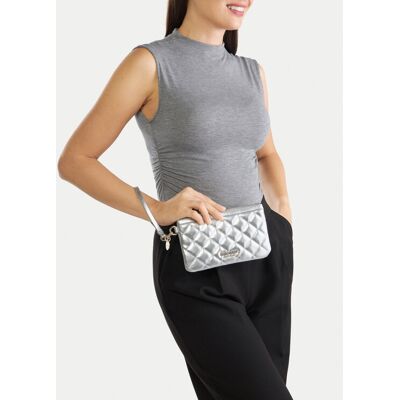 Nine West Torebka LILLA1 Srebrny NOSIZE Srebrny Damskie Nine West Torebka LILLA1 Srebrny NOSIZE Srebrny Damskie