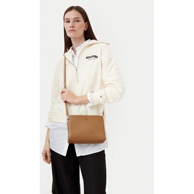 Tommy Hilfiger Torebka Th Legacy Mini Crossover AW0AW17225 Brązowy NOSIZE Brązowy Damskie Tommy Hilfiger Torebka Th Legacy Mini Crossover AW0AW17225 Brązowy NOSIZE Brązowy Damskie