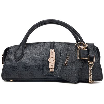 Guess Torebka Yvonne Logo Mini HWSG23 78760 Szary ciemny NOSIZE Szary ciemny Damskie Guess Torebka Yvonne Logo Mini HWSG23 78760 Szary ciemny NOSIZE Szary ciemny Damskie