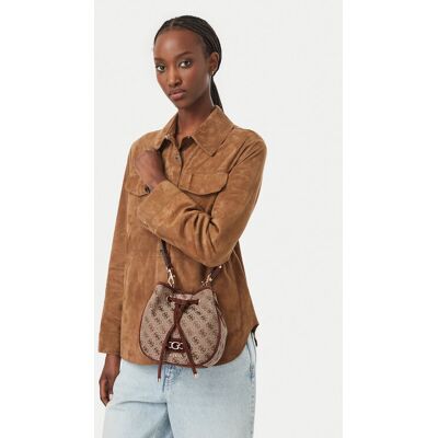 Guess Torebka Samantha Mini HWJG23 13770 Brązowy NOSIZE Brązowy Damskie Guess Torebka Samantha Mini HWJG23 13770 Brązowy NOSIZE Brązowy Damskie
