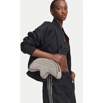Adidas Torebka Trefoil Rhinestone KS9294 Srebrny NOSIZE Srebrny Damskie Adidas Torebka Trefoil Rhinestone KS9294 Srebrny NOSIZE Srebrny Damskie