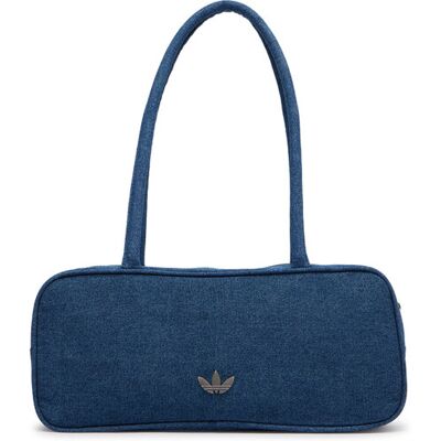 Adidas Torebka Adicolor Elongated Airliner Denim Bag KD7875 Niebieski NOSIZE Niebieski Damskie Adidas Torebka Adicolor Elongated Airliner Denim Bag KD7875 Niebieski NOSIZE Niebieski Damskie