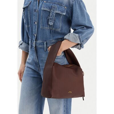 Tommy Hilfiger Torebka City Leather Shoulder Bag AW0AW18152 Brązowy NOSIZE Brązowy Damskie Tommy Hilfiger Torebka City Leather Shoulder Bag AW0AW18152 Brązowy NOSIZE Brązowy Damskie