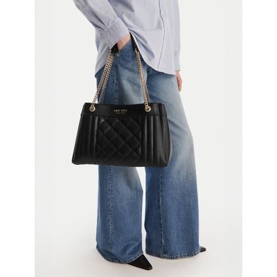Nine West Torebka EO-Lafayette Luxe-LDA8706 Czarny NOSIZE Czarny Damskie Nine West Torebka EO-Lafayette Luxe-LDA8706 Czarny NOSIZE Czarny Damskie