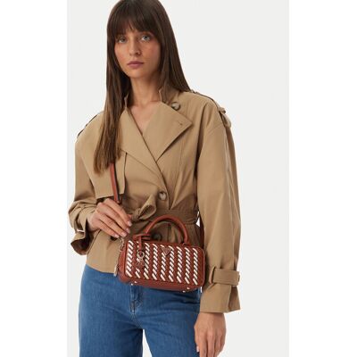 Guess Torebka Kora Mini HWWG97 48760 Brązowy OS Brązowy Damskie Guess Torebka Kora Mini HWWG97 48760 Brązowy OS Brązowy Damskie