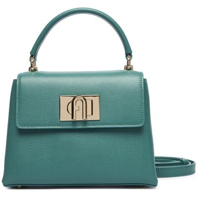 Furla Torebka 1927 Mini Top Handle WB00109 ARE000 BG 4899S Zielony OS Zielony Damskie Furla Torebka 1927 Mini Top Handle WB00109 ARE000 BG 4899S Zielony OS Zielony Damskie