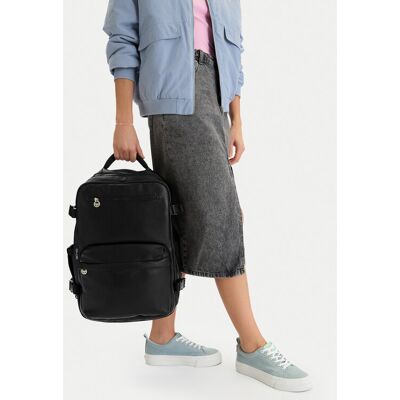 Roxy Plecak podróżny CEOWB-ROXY-KL-004-09 Czarny NOSIZE Czarny Damskie Roxy Plecak podróżny CEOWB-ROXY-KL-004-09 Czarny NOSIZE Czarny Damskie